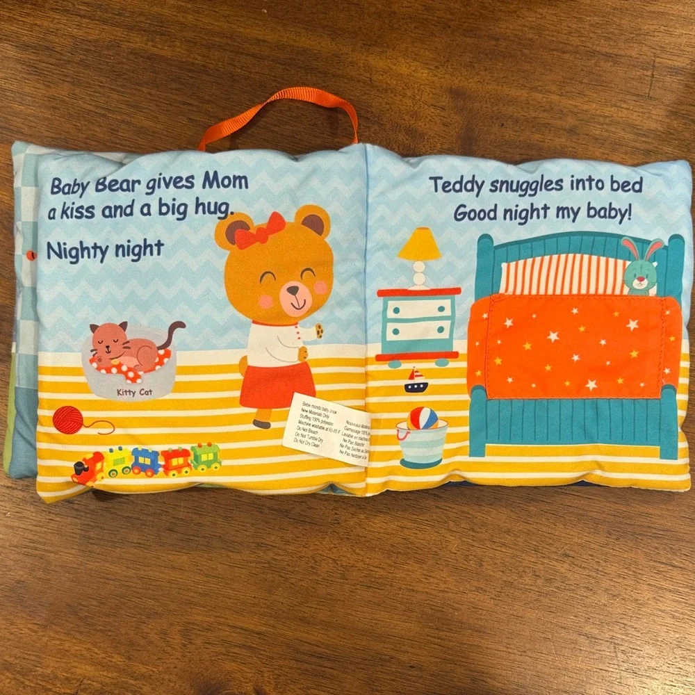 “Good Night Baby Bear” Cloth Book — Bebe Mondo